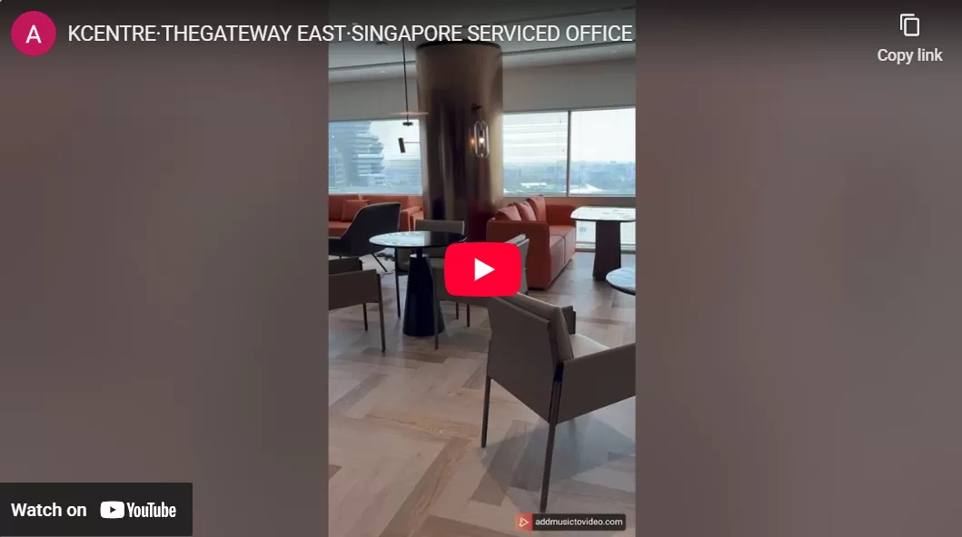 K Centre The Gateway East Singapore Serviced Office